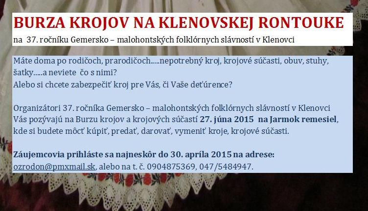 Burza krojov